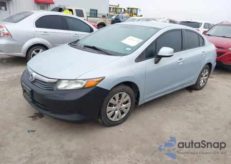 2012 Honda Civic Lx из США, поврежденный, VIN 2HGFB2F58CH577539